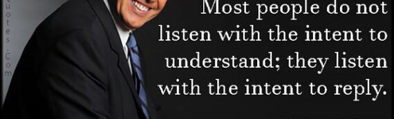 Can You Hear Me Now?  Six Tips to Develop your Active Listening Skills